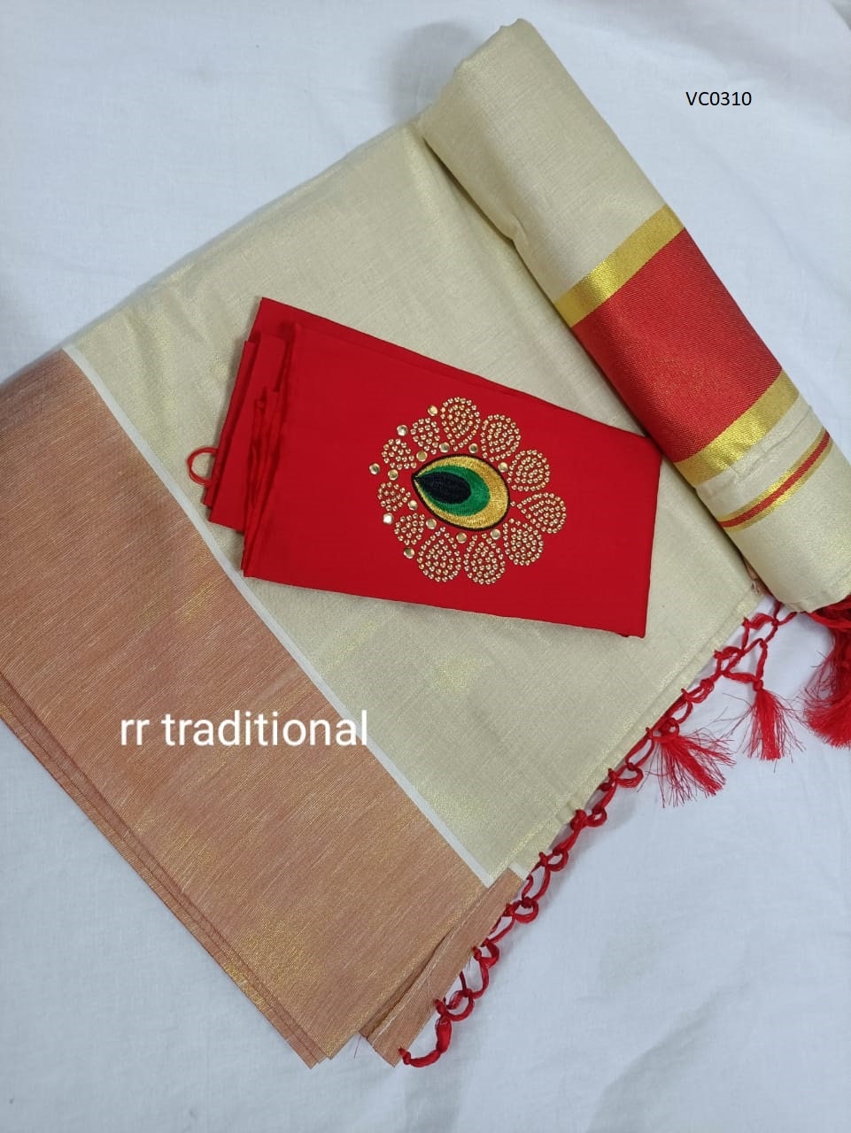 Onam Dress, Kerala Tissue Kunjalam Set Saree, Indian Traditional Clothing, Handmade designs, Kerala Saree traditional, Onam, Birthday