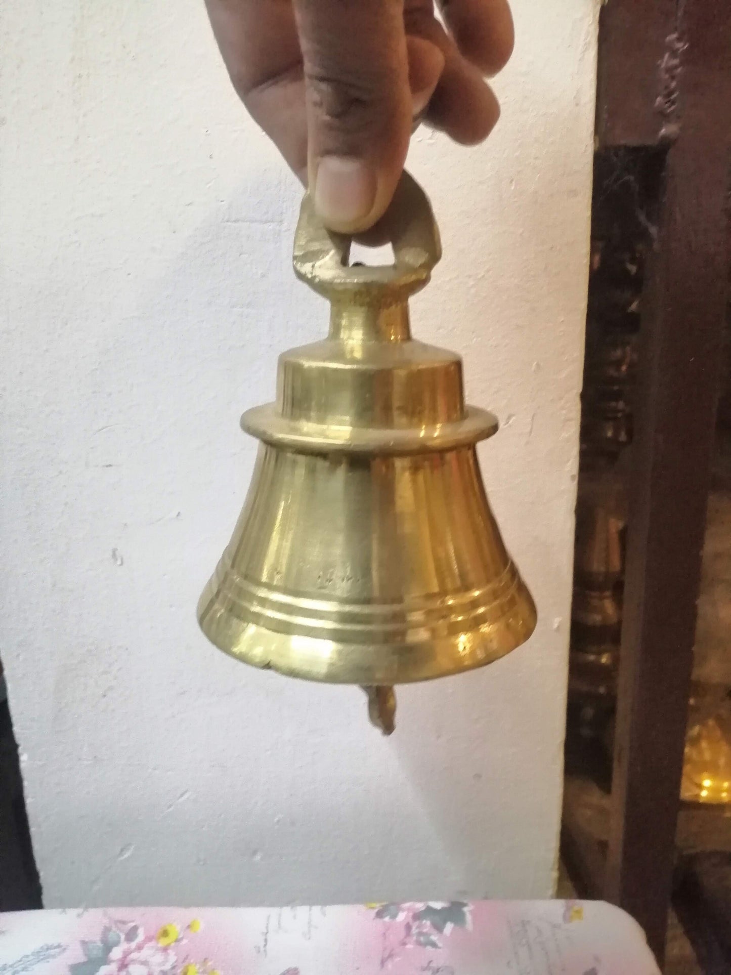Bronze Hanging Bell for Homes,Church,Temple etc, Traditional Bronze Pooja Bell, Purely traditional handmade,Home Decor,