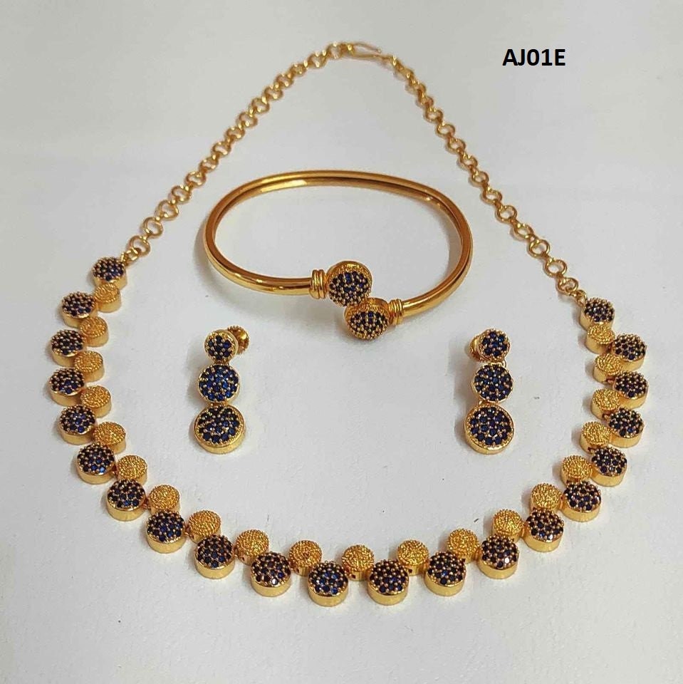 Gold Plated Traditional Kerala Necklace, Kerala Traditional Jewellery Set,Imitation Necklace, For Festivals, Wedding, Birthday celebrations