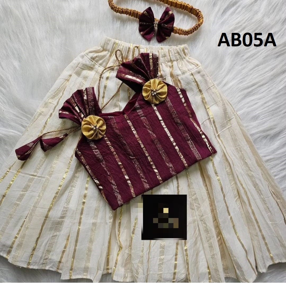 Kerala New born baby's,Kids,Girls Onam wears,age 1 - 15 years wear,Kerala Pattu Pavada,Traditional wear,Onam Collections,Skirt Blouse set